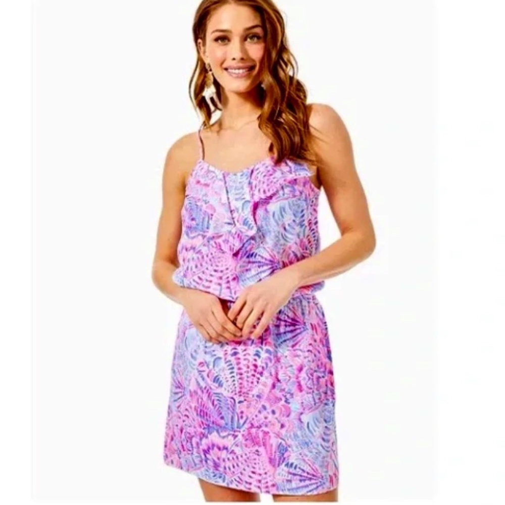 Lilly Pulitzer🌸💙 Zana Romper, Size XXS